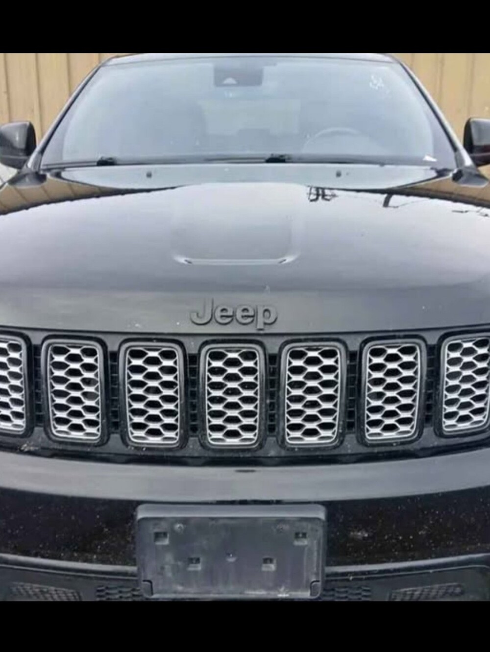 Jeep Silver Grille Inserts